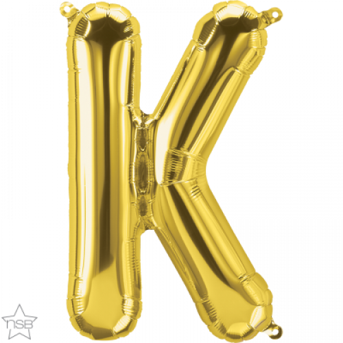 FOIL SMALL LETTER GOLD (عدد 5 قطع) K