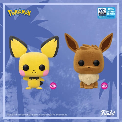 Pop! Games: Pokémon - Flocked Pichu  Wonder con st...