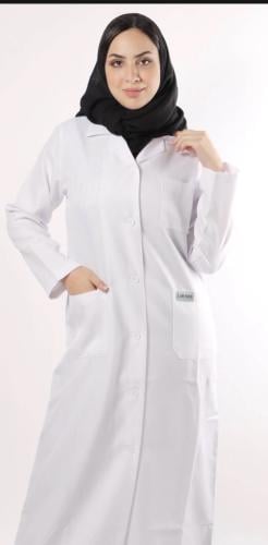 لابكوت طبي نسائي طويل 54انش| LAB MED