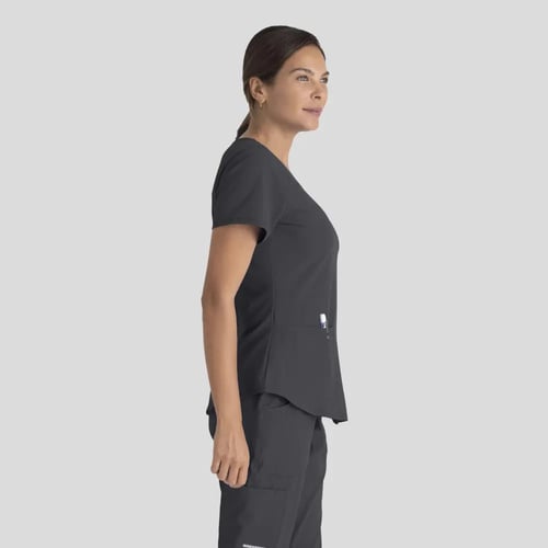 بلوزة سكيتشرز لون رمادي | pewter