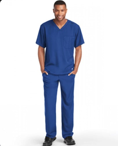 بنطلون سكراب طبي سكيتشرز | Skechers لون ازرق - GAL...