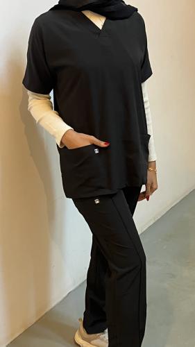 ميفن سكراب طبي ميفن نسائي طقم كامل لون اسود