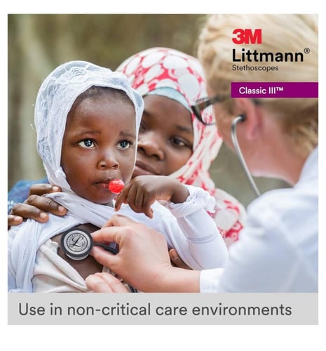 سماعة طبيب ليتمان كلاسيك 3 الاصلية - Littmann Clas...