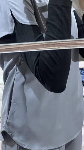 طقم سكراب لون رمادي - pewter