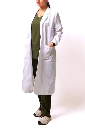 لاب كوت طبي 336 lab med بطول 44 إنش