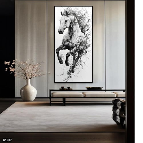 لوحة كانفس خيل