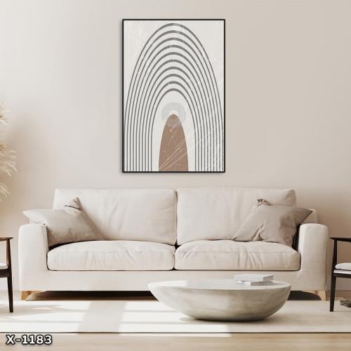 لوحة كانفس رسم تجريدي