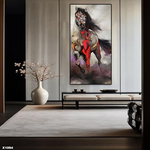 لوحة كانفس خيل