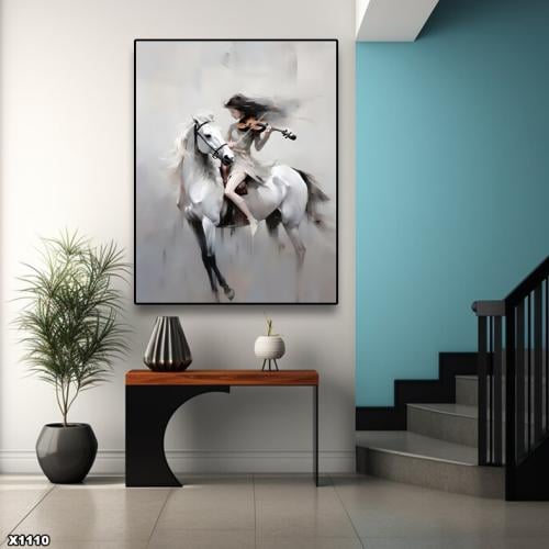 لوحة كانفس خيل