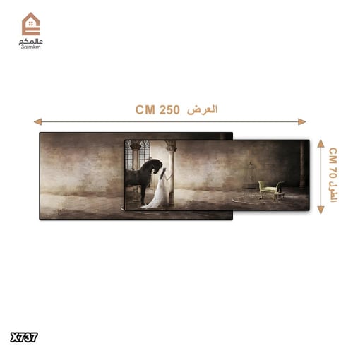 لوحتان كانفاس متداخلتان