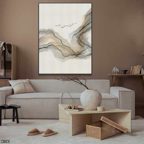 لوحة كانفس رسم تجريدي