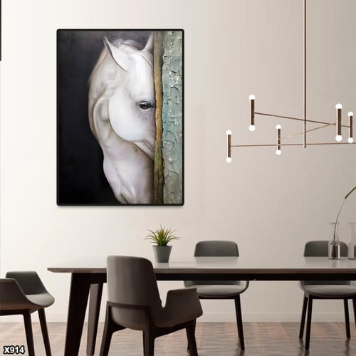 لوحة كانفس خيل