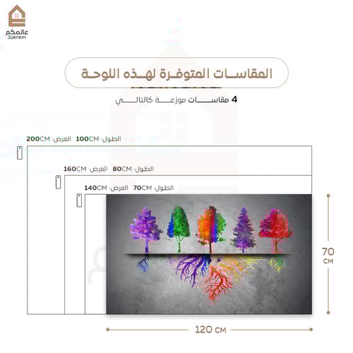 لوحة كانفاس مودرن