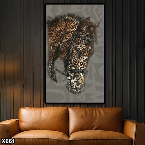 لوحة كانفس خيل