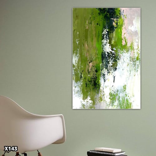 لوحة كانفس رسم تجريدي