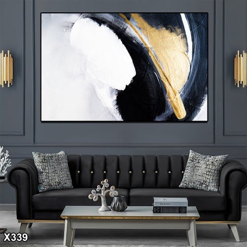 لوحة كانفاس رسم تجريدي