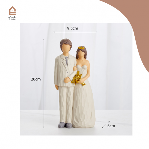 تحفة زفاف عريس وعروسة