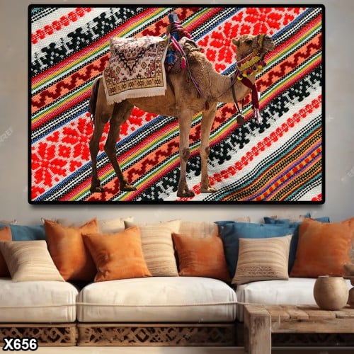 لوحة كانفس جمل