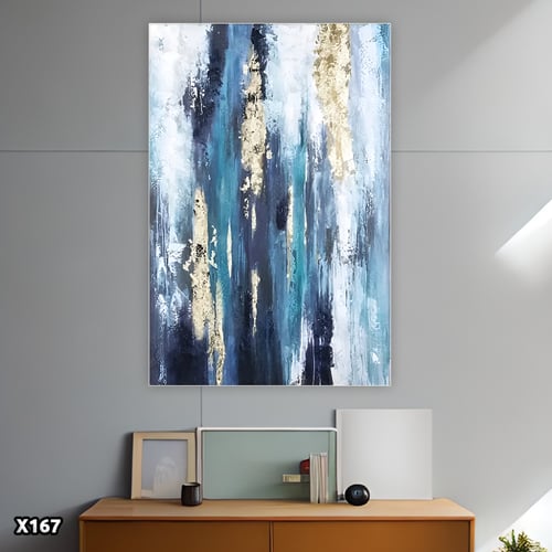 لوحة كانفس رسم التجريدي