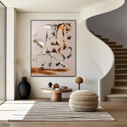 لوحة كانفس خيل