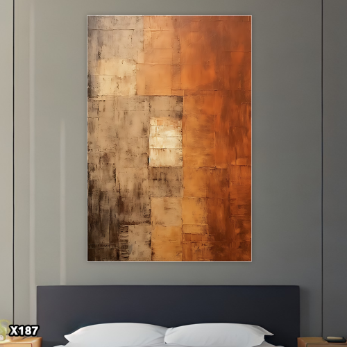 لوحة كانفس رسم تجريدي