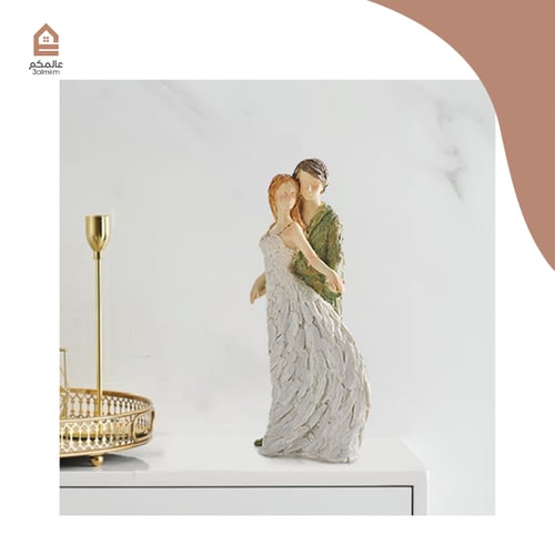 تحفة مجسم عريس وعروسة