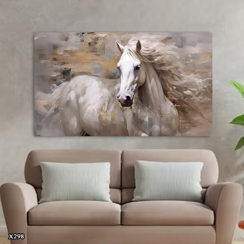 لوحة كانفس خيل