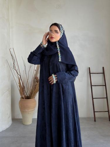 عباية ( شهد ) حرير تركي مع كلفة