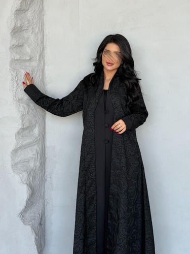 عباية ( ليا ) جاكار هندي بقصة رسميه وزرارات