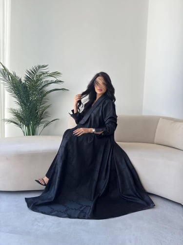 عباية ( رباب ) جاكار هندي بتصميم رسمي