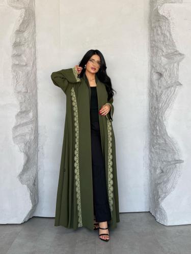 عباية ( جودي ) كريب طايح مع كلفة ( يتوفر بالاسود )