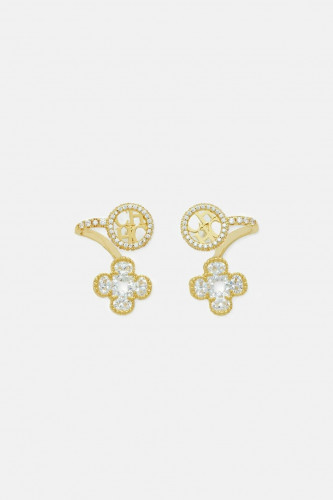 كارولينا هيريرا | ROSETTA INSIGNIA DIAMOND EARRING...