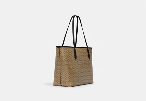 كوتش | City Tote Bag In Micro Signature Canvas