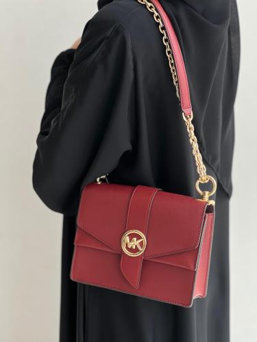 مايكل كورس | Greenwich Small Color-Block Logo and...