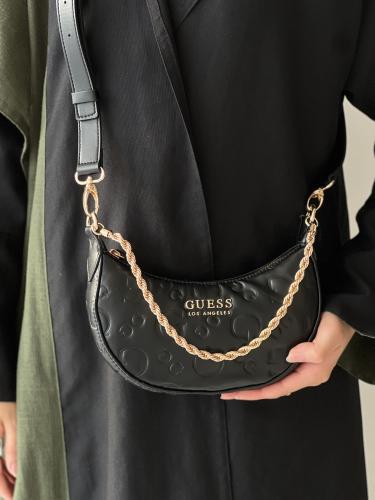 قيس | GUESS Palmillas Logo Crescent Crossbody
