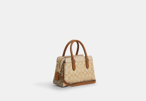كوتش | Mini Darcie Carryall In Signature Canvas