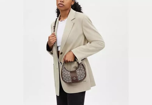 كوتش | Carmen Mini Crossbody In Signature Jacquard