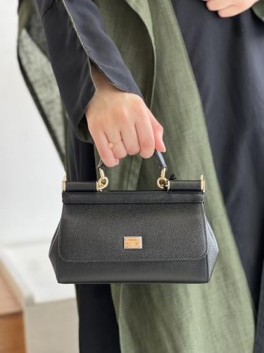 دولتشي اند قابانا | Mini Sicily bag in Dauphine ca...