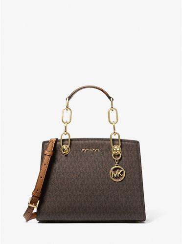 مايكل كورس | Cynthia Small Signature Logo Satchel
