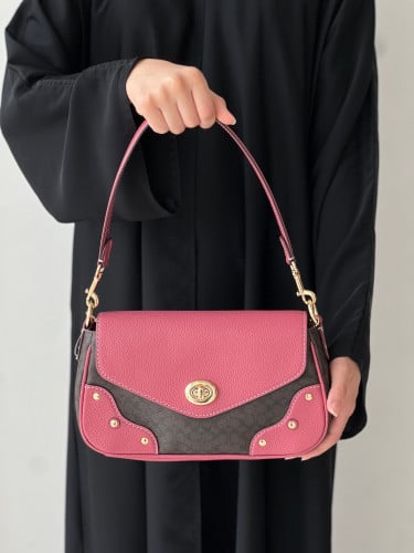 كوتش | COACH Dark Coffee Small C Logo