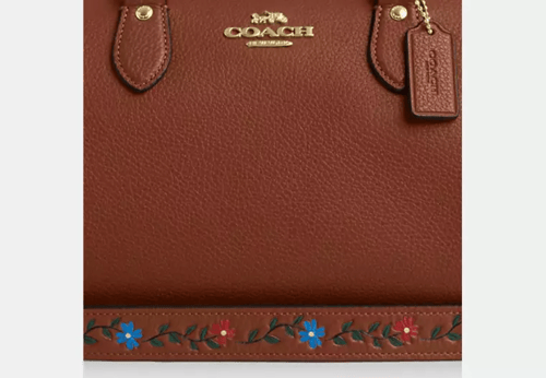 كوتش | Rowan Satchel Bag With Tooling