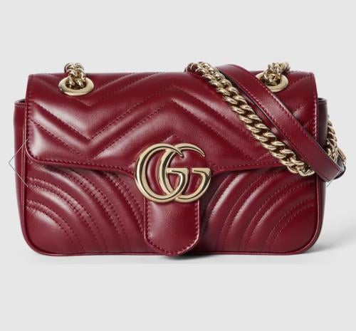 قوتشي | GG MARMONT MINI SHOULDER BAG