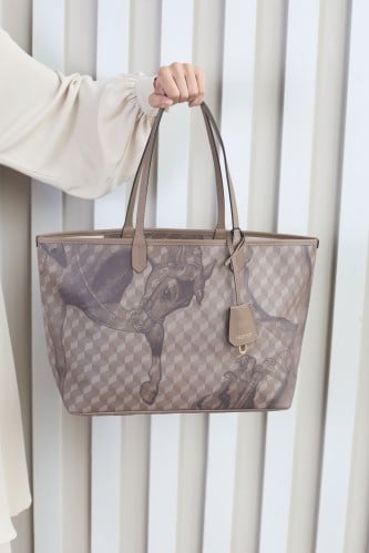 لوب نوير | SHOPPER SMALL Cheval Almond