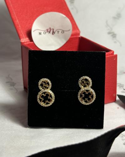 كارولينا هيريرا | ROSETTA INSIGNIA DIAMOND EARRING...