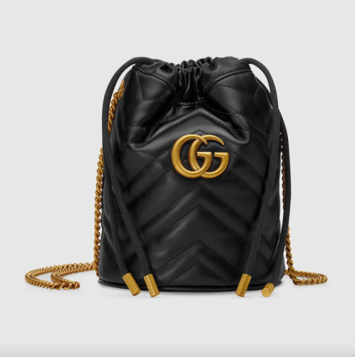 قوتشي | GG Marmont mini bucket bag
