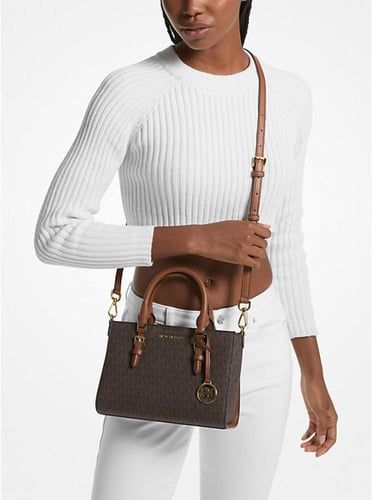 مايكل كورس | Charlotte Small 2-in-1 Logo Satchel