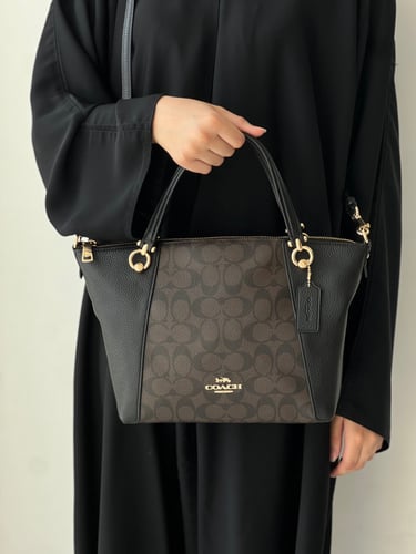 كوتش | Kacey Satchel In Signature Canvas