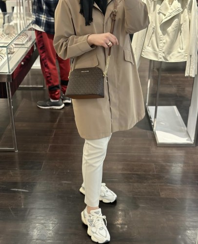 مايكل كورس | Jet Set Travel Large Saffiano Leather