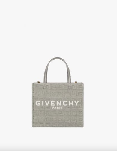 جفنشي | Mini G Tote shopper bag in 4G coated canva...