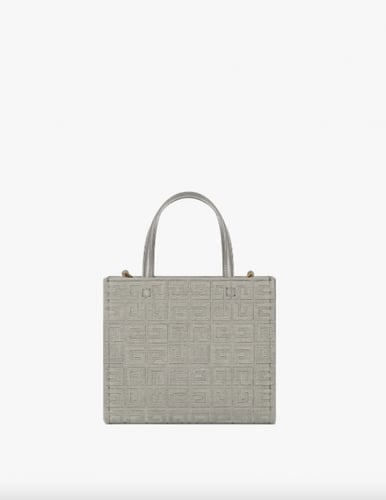 جفنشي | Mini G Tote shopper bag in 4G coated canva...
